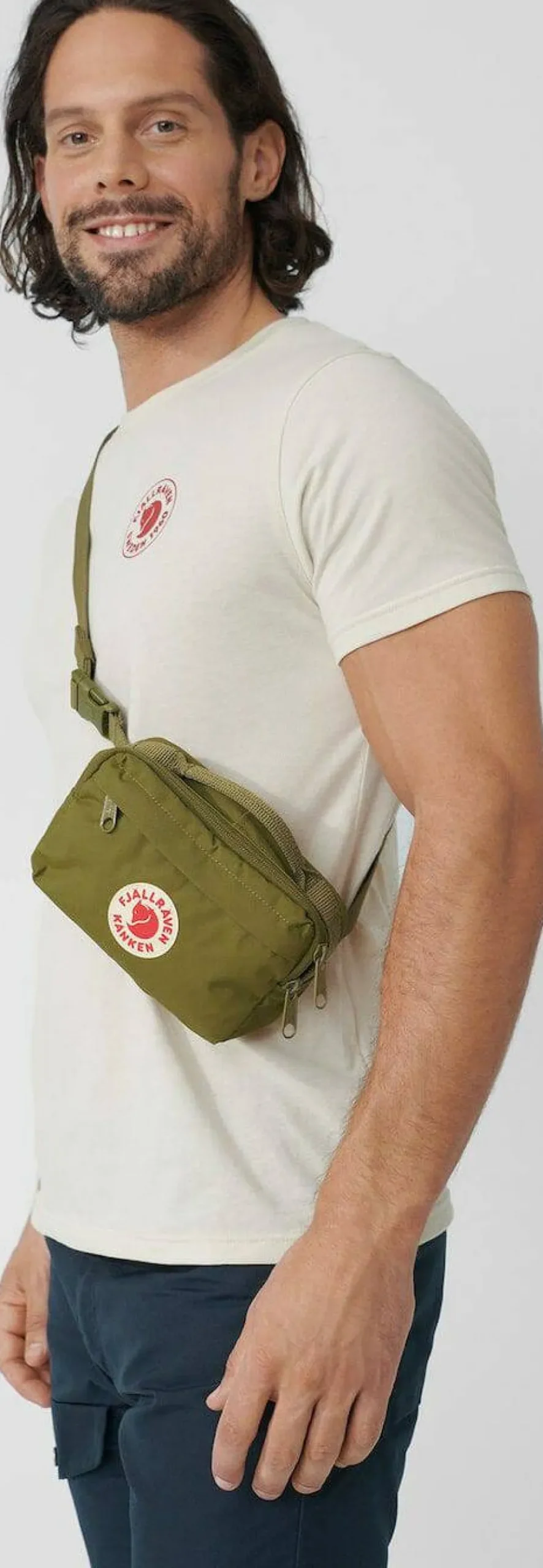 Fjällräven Kånken Hip Pack Chalk Rose