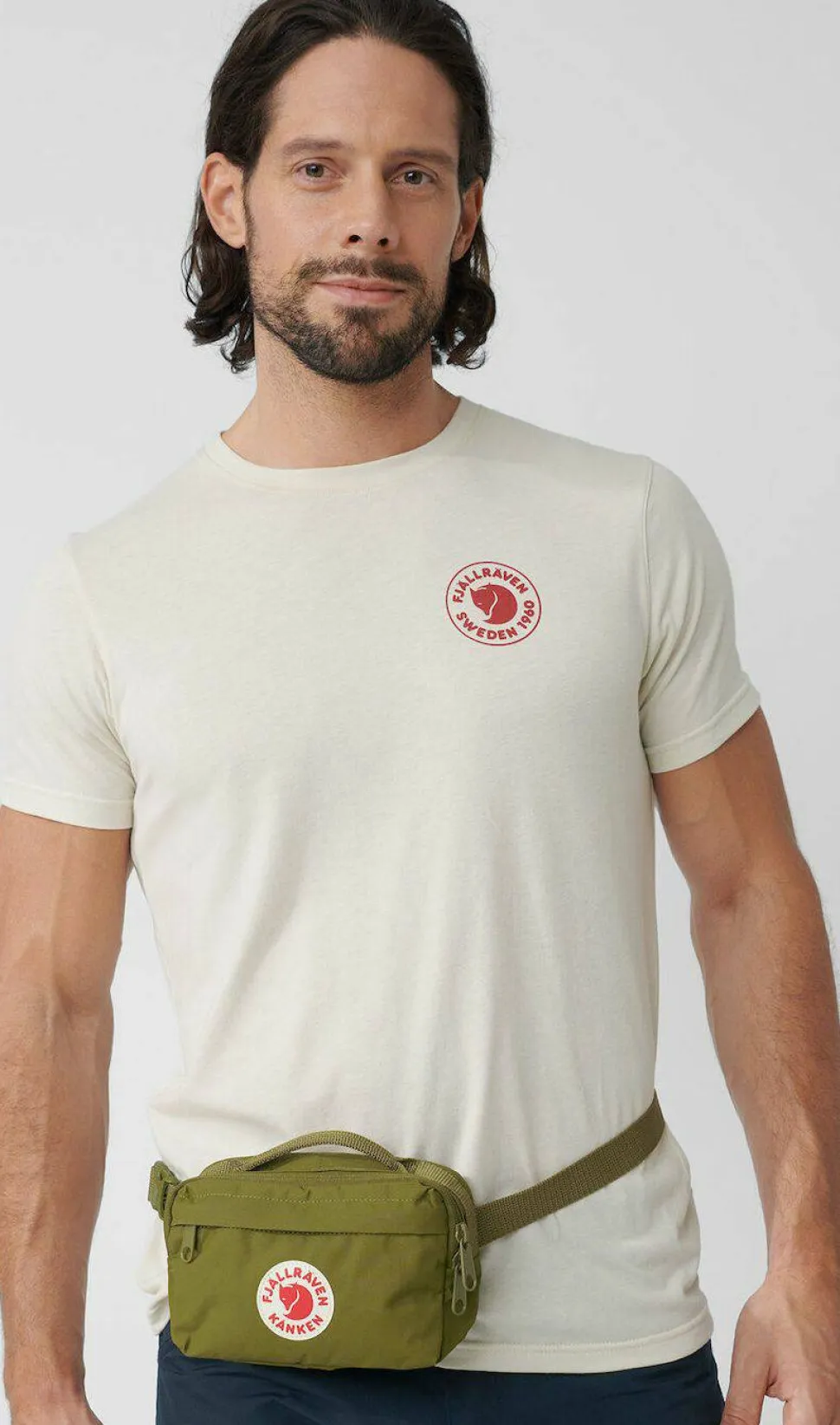Fjällräven Kånken Hip Pack Chalk Rose