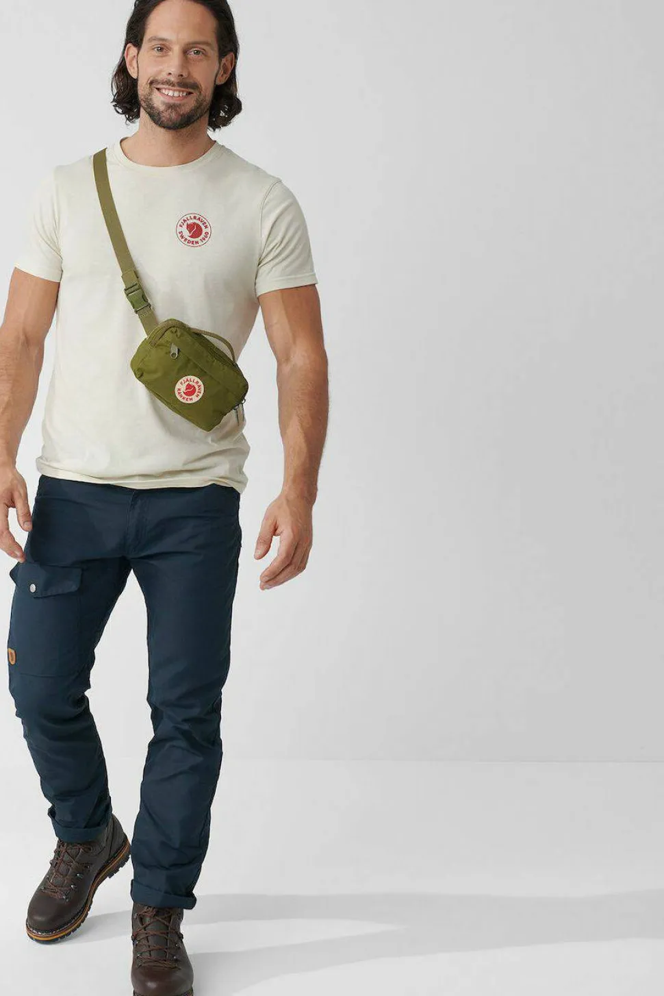 Fjällräven Kånken Hip Pack Chalk Rose