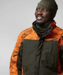 Fjällräven Lappland Beanie Green Camo-Orange Multi Camo