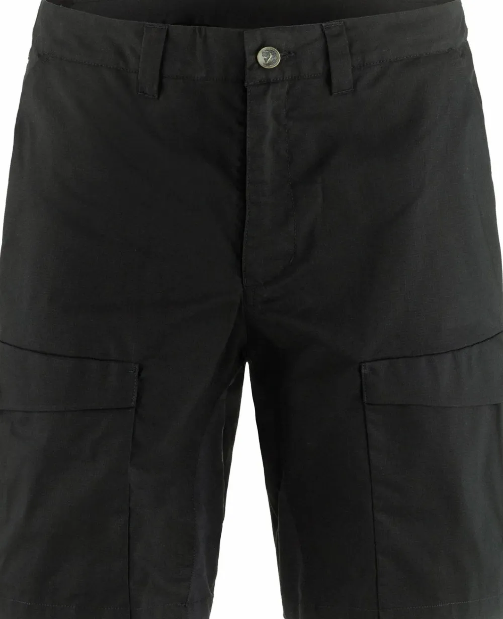 Fjällräven Men's Abisko Hybrid Trail Shorts Black New