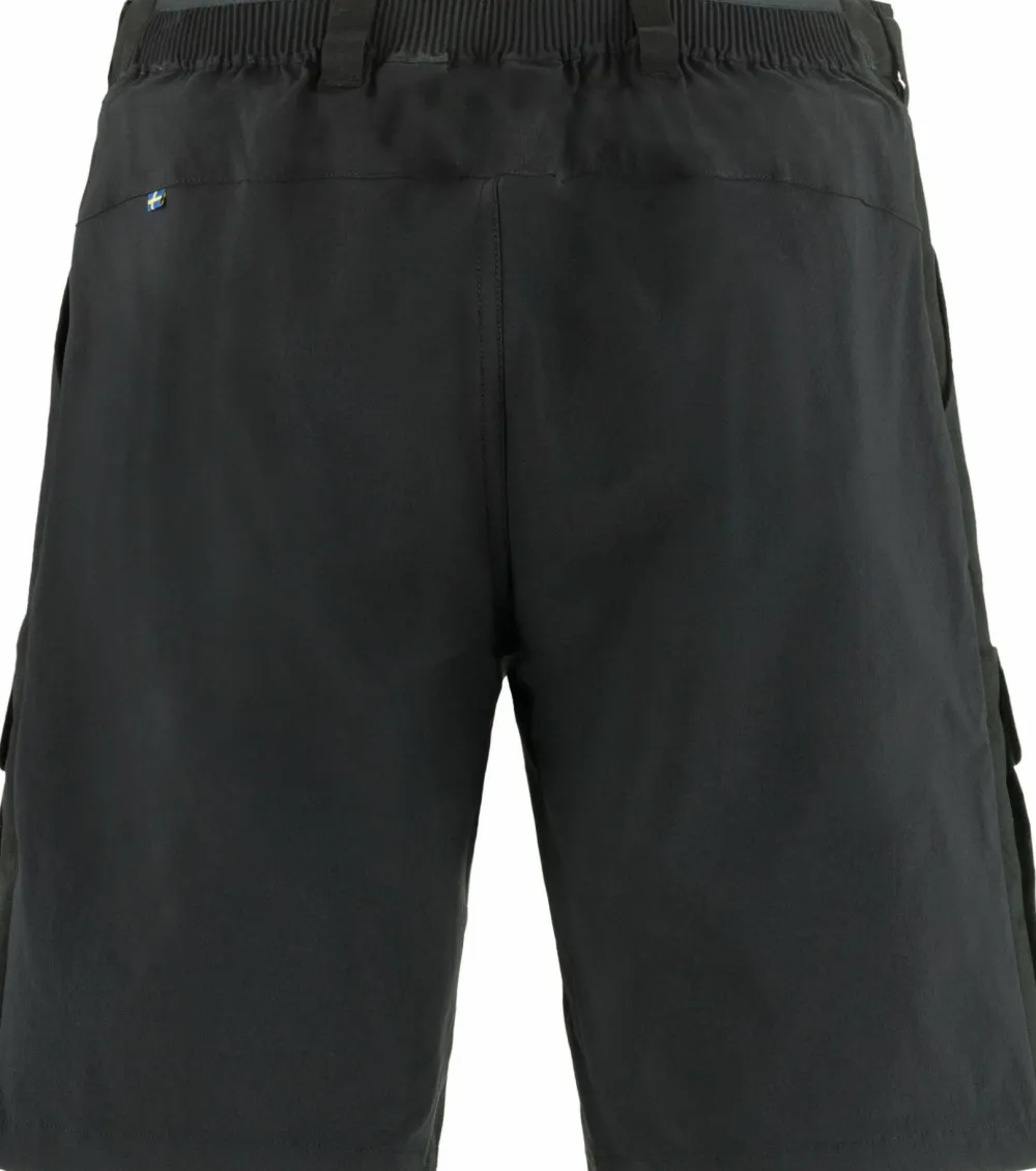 Fjällräven Men's Abisko Hybrid Trail Shorts Black New