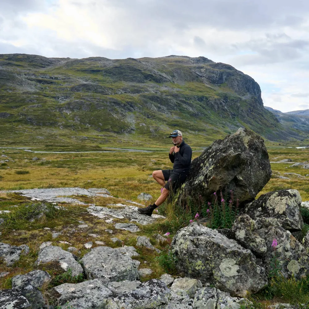 Fjällräven Men's Abisko Hybrid Trail Shorts Navy Online