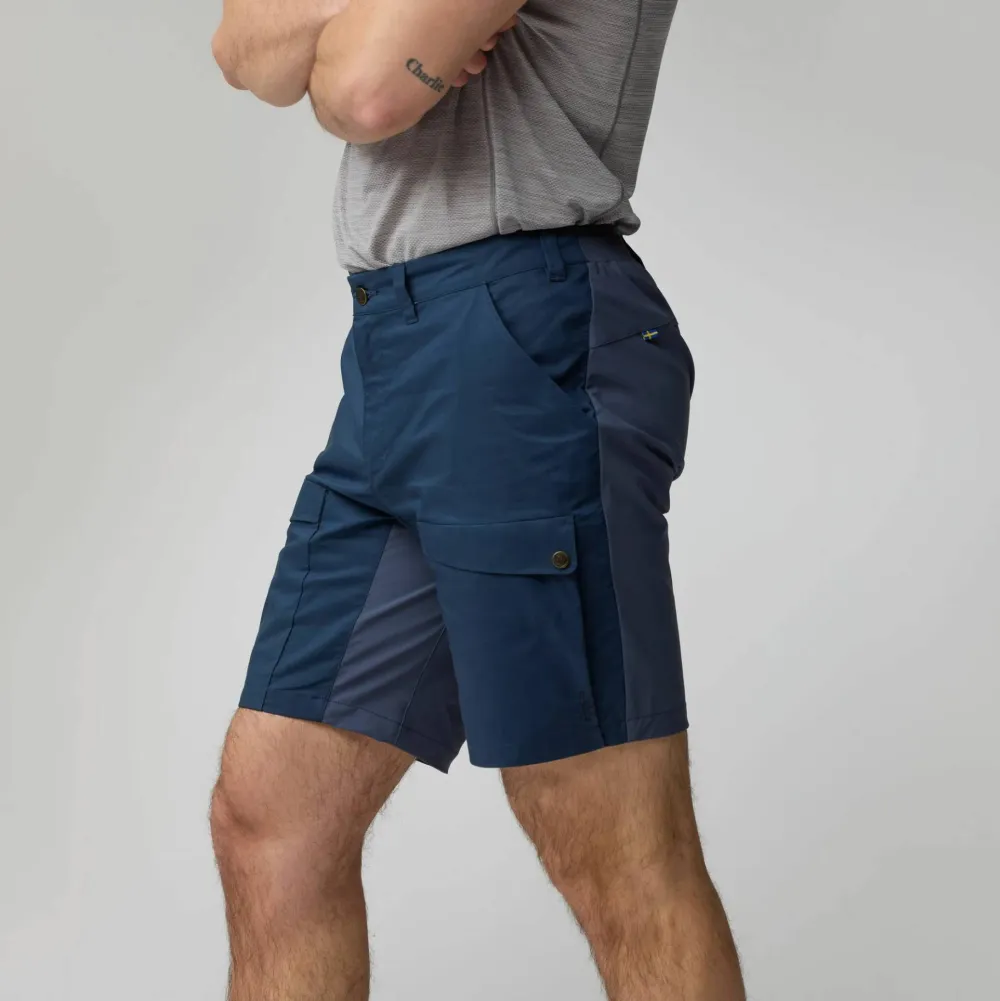 Fjällräven Men's Abisko Hybrid Trail Shorts Navy Online