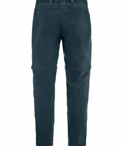 Fjällräven Men's Abisko Hybrid Trail Trousers Zip-Off Navy