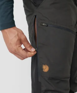 Fjällräven Men's Abisko Lite Trekking Trousers Dark Grey