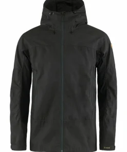 Fjällräven Men's Abisko Lite Trekking Jacket Dark Grey/Black