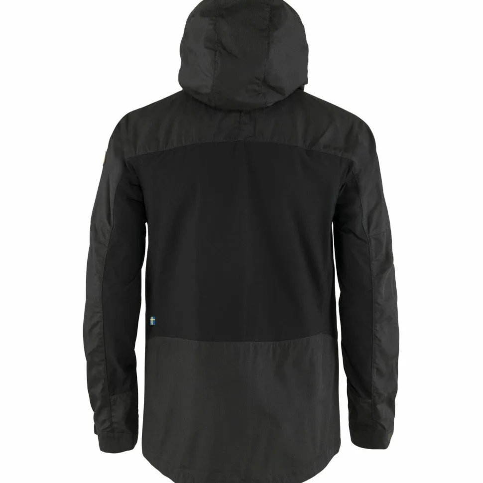 Fjällräven Men's Abisko Lite Trekking Jacket Dark Grey/Black