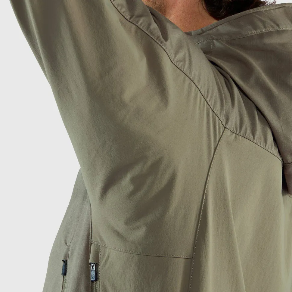 Fjällräven Men's Abisko Lite Trekking Jacket Dark Grey/Black
