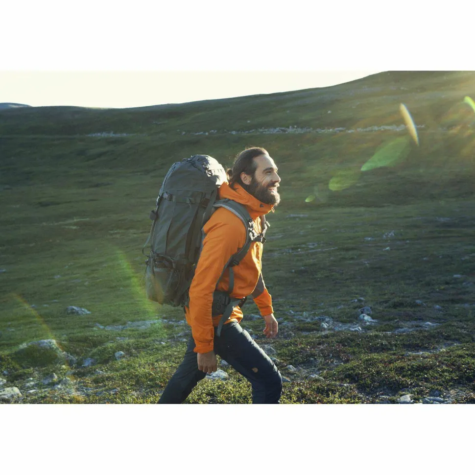 Fjällräven Men's Abisko Lite Trekking Jacket Dark Grey/Black
