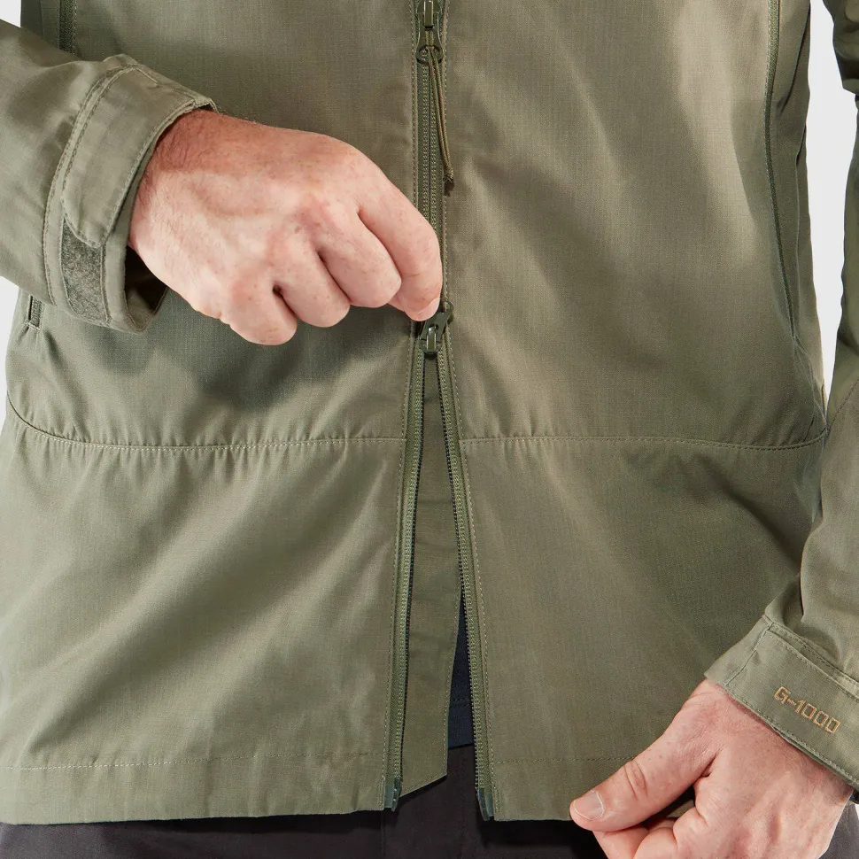 Fjällräven Men's Abisko Lite Trekking Jacket Dark Grey/Black