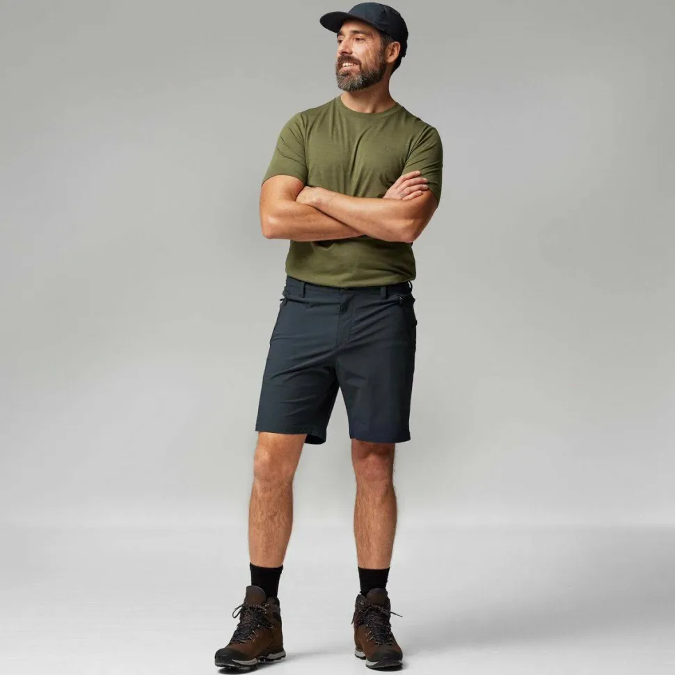 Fjällräven Men's Abisko Trail Stretch Shorts Dark Navy