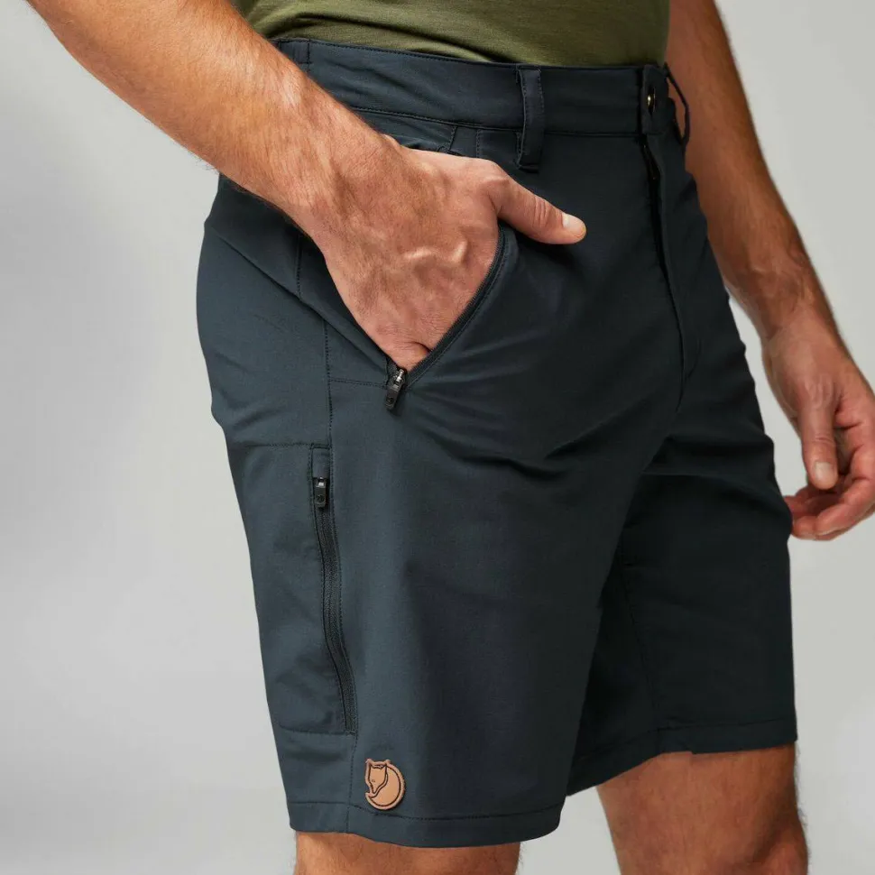 Fjällräven Men's Abisko Trail Stretch Shorts Dark Navy
