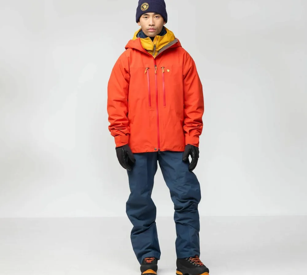 Fjällräven Men's Bergtagen GORE-TEX Pro Jacket Flame Orange New