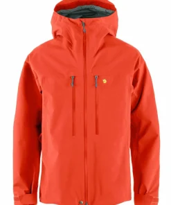 Fjällräven Men's Bergtagen GORE-TEX Pro Jacket Flame Orange New