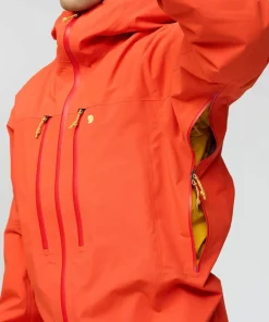 Fjällräven Men's Bergtagen GORE-TEX Pro Jacket Flame Orange New