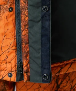 Fjällräven Men's Brenner Pro Padded Jacket Orange Multi Camo-Deep Forest Discount