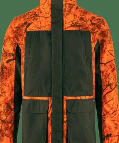 Fjällräven Men's Brenner Pro Padded Jacket Orange Multi Camo-Deep Forest Discount