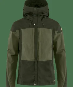Fjällräven Men's Keb Jacket Deep Forest/Laurel Green Deep Forest-Laurel Green Outlet