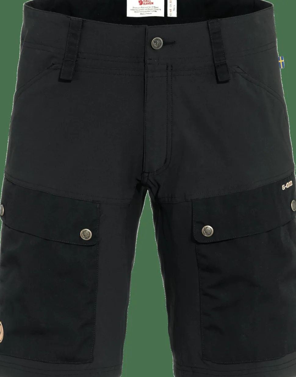 Fjällräven Men's Keb Shorts Black/Black