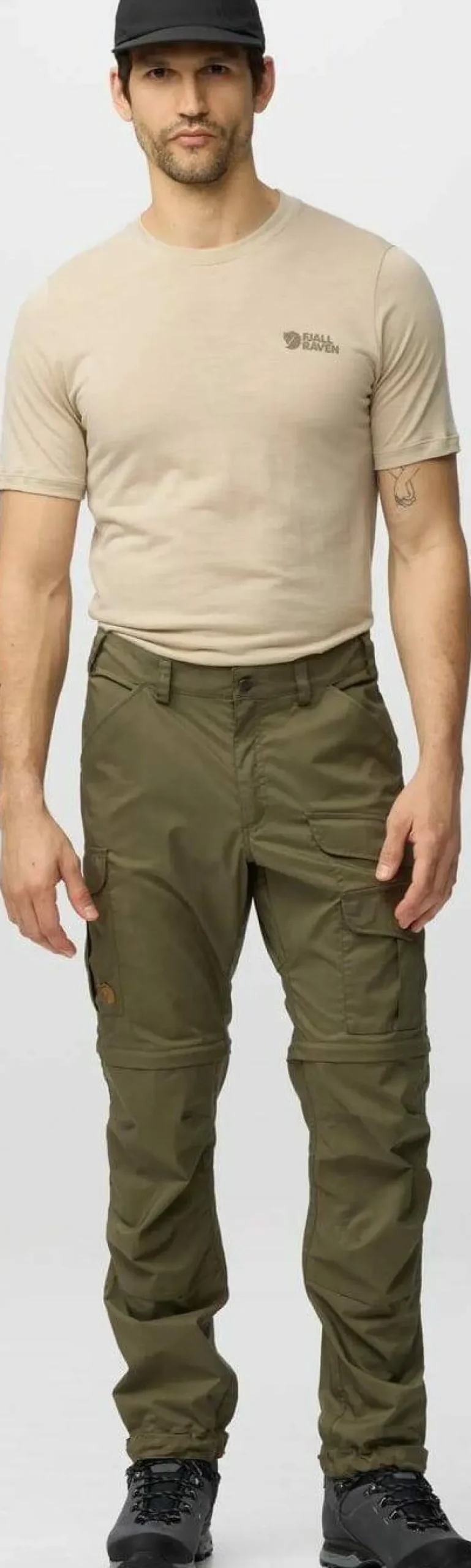 Fjällräven Men's Vidda Pro Lite Zip-Off Trousers Fossil New