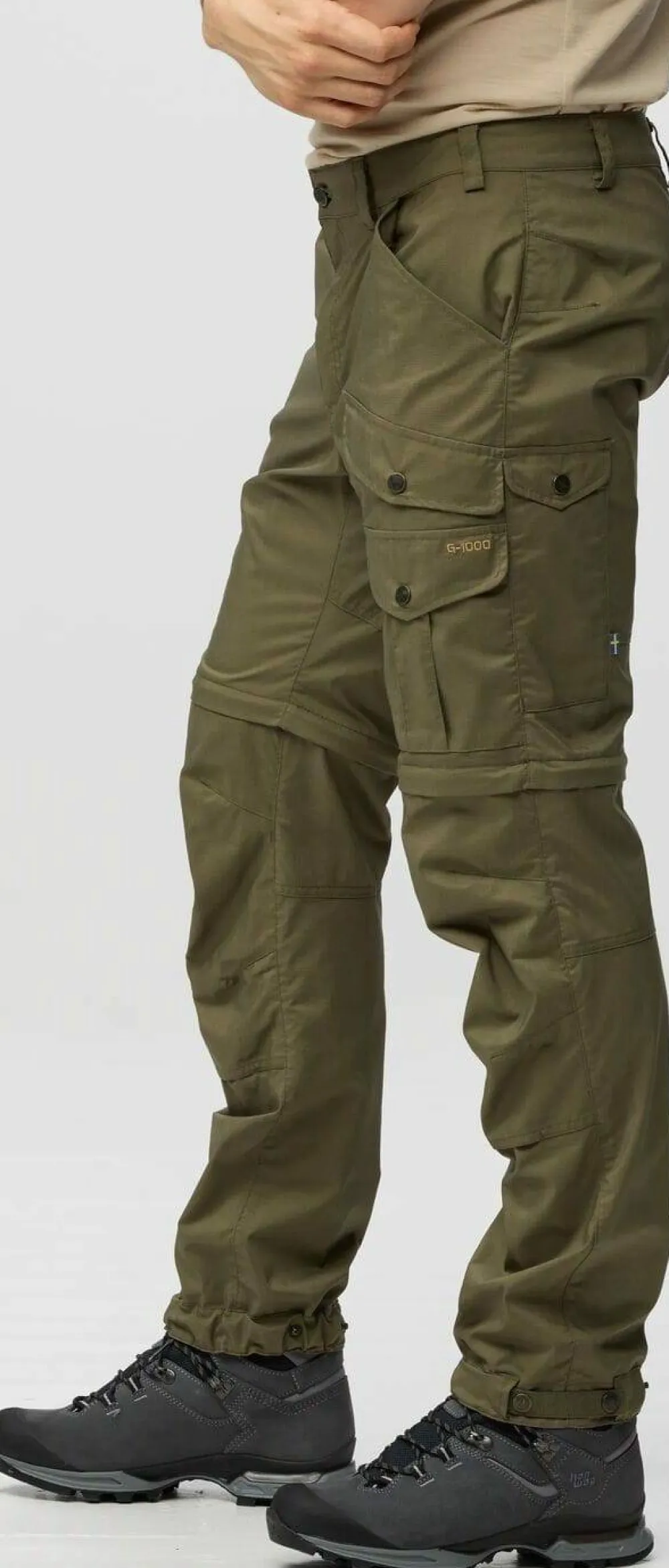 Fjällräven Men's Vidda Pro Lite Zip-Off Trousers Fossil New