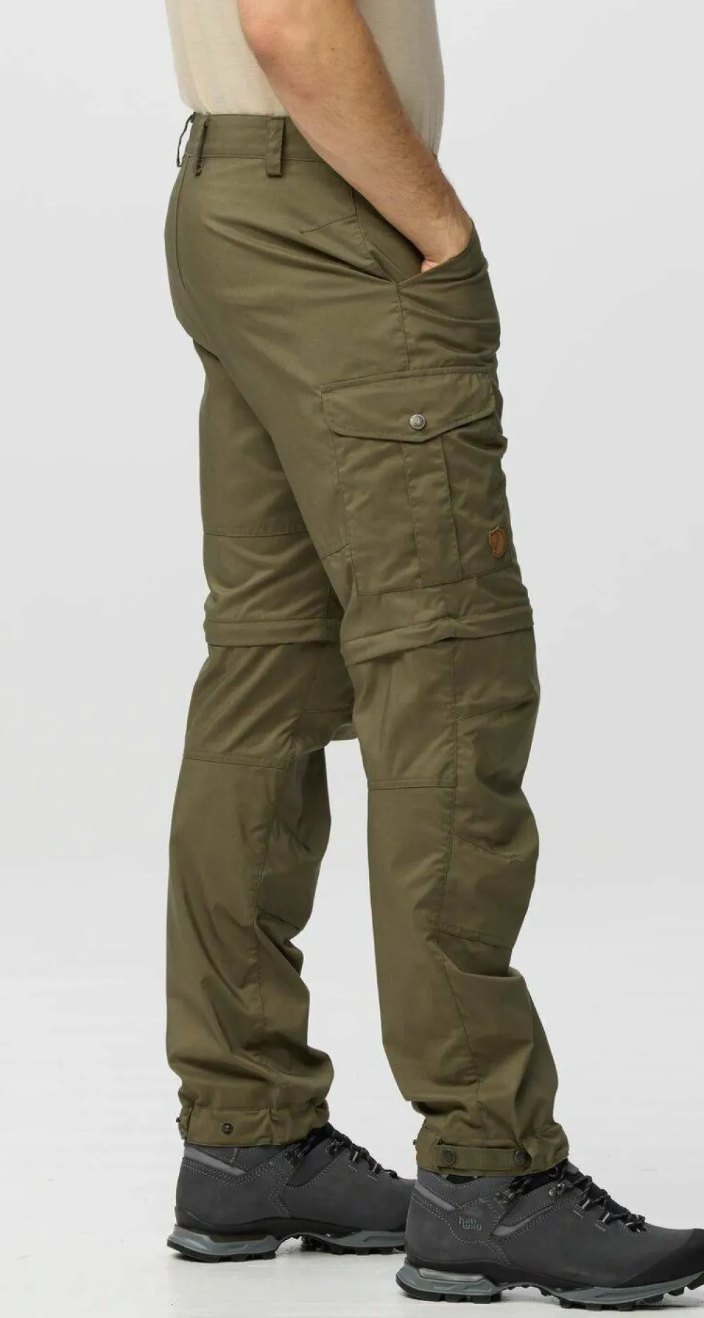 Fjällräven Men's Vidda Pro Lite Zip-Off Trousers Fossil New