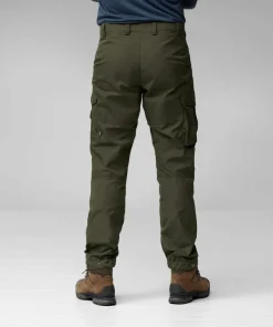 Fjällräven Men's Vidda Pro Trousers Dark Grey-Black Outlet