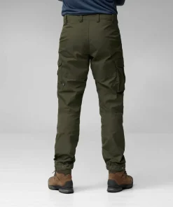 Fjällräven Men's Vidda Pro Trousers Dark Olive-Black