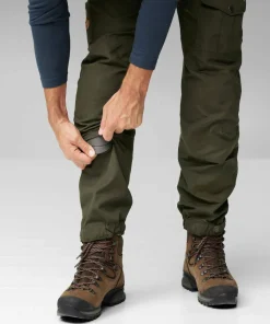 Fjällräven Men's Vidda Pro Trousers Dark Olive-Black