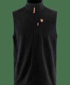 Fjällräven Men's Övik Lite Fleece Vest Black