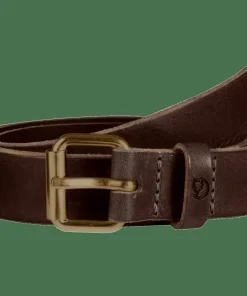 Fjällräven Sarek Belt 2,5 cm Leather Brown Best