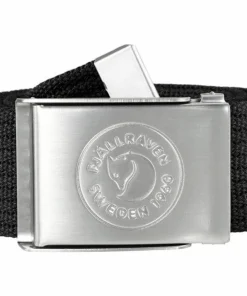 Fjällräven Unisex 1960 Logo Belt Black