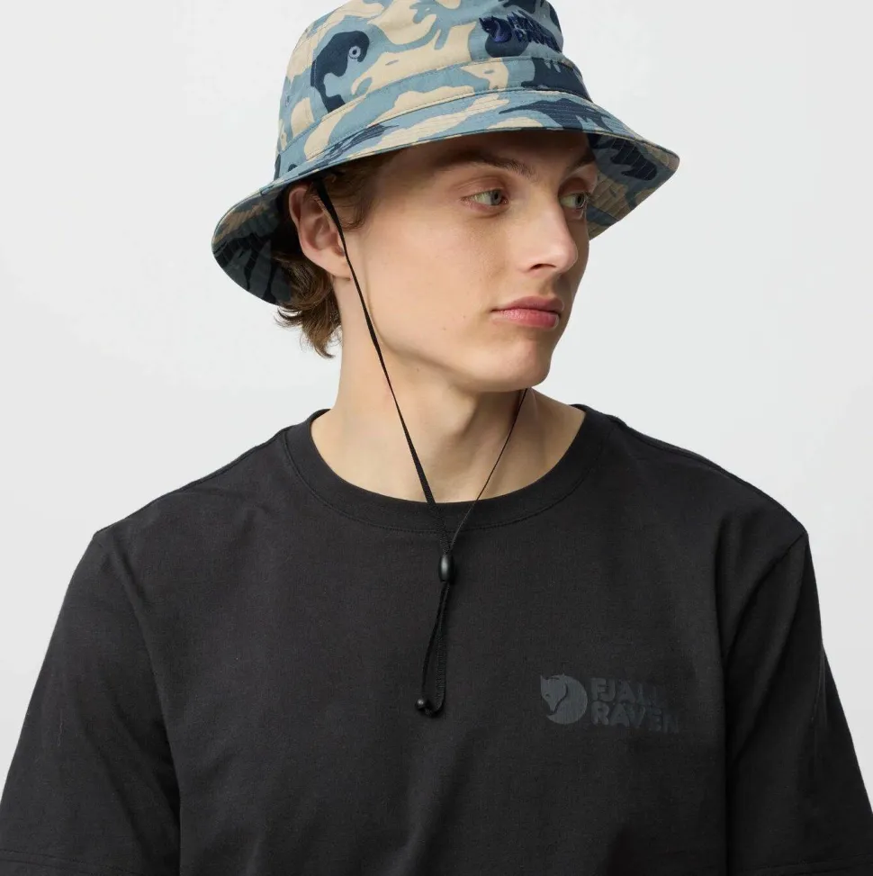 Fjällräven Vardag Bucket Hat Nimbus Blue-fossil