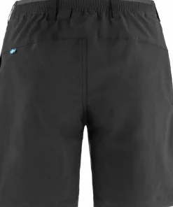 Fjällräven Women's Abisko Hybrid Trail Shorts Black