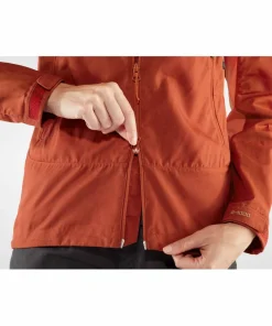 Fjällräven Women's Abisko Lite Trekking Jacket Dark Grey/Black Dark Grey-Black Sale
