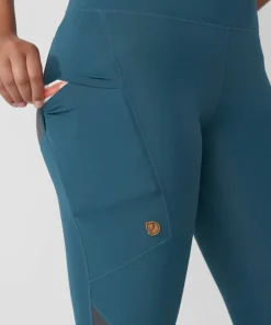 Fjällräven Women's Abisko Trekking Tights Pro Indigo Blue/Iron Grey