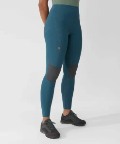 Fjällräven Women's Abisko Trekking Tights Pro Indigo Blue/Iron Grey