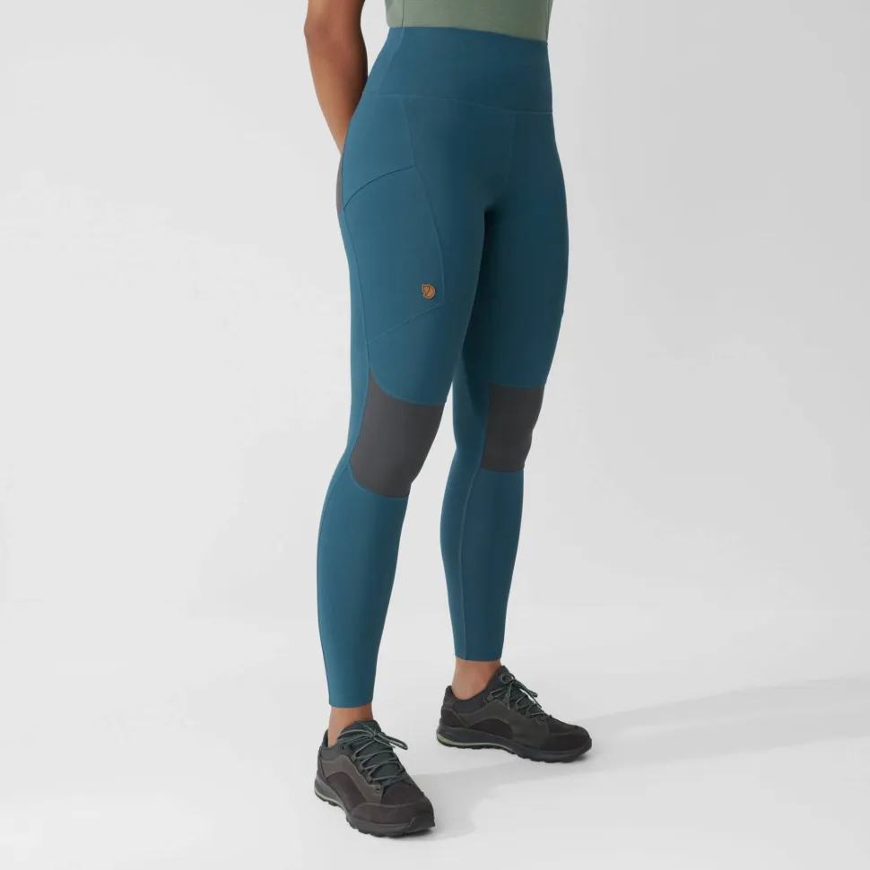 Fjällräven Women's Abisko Trekking Tights Pro Indigo Blue/Iron Grey