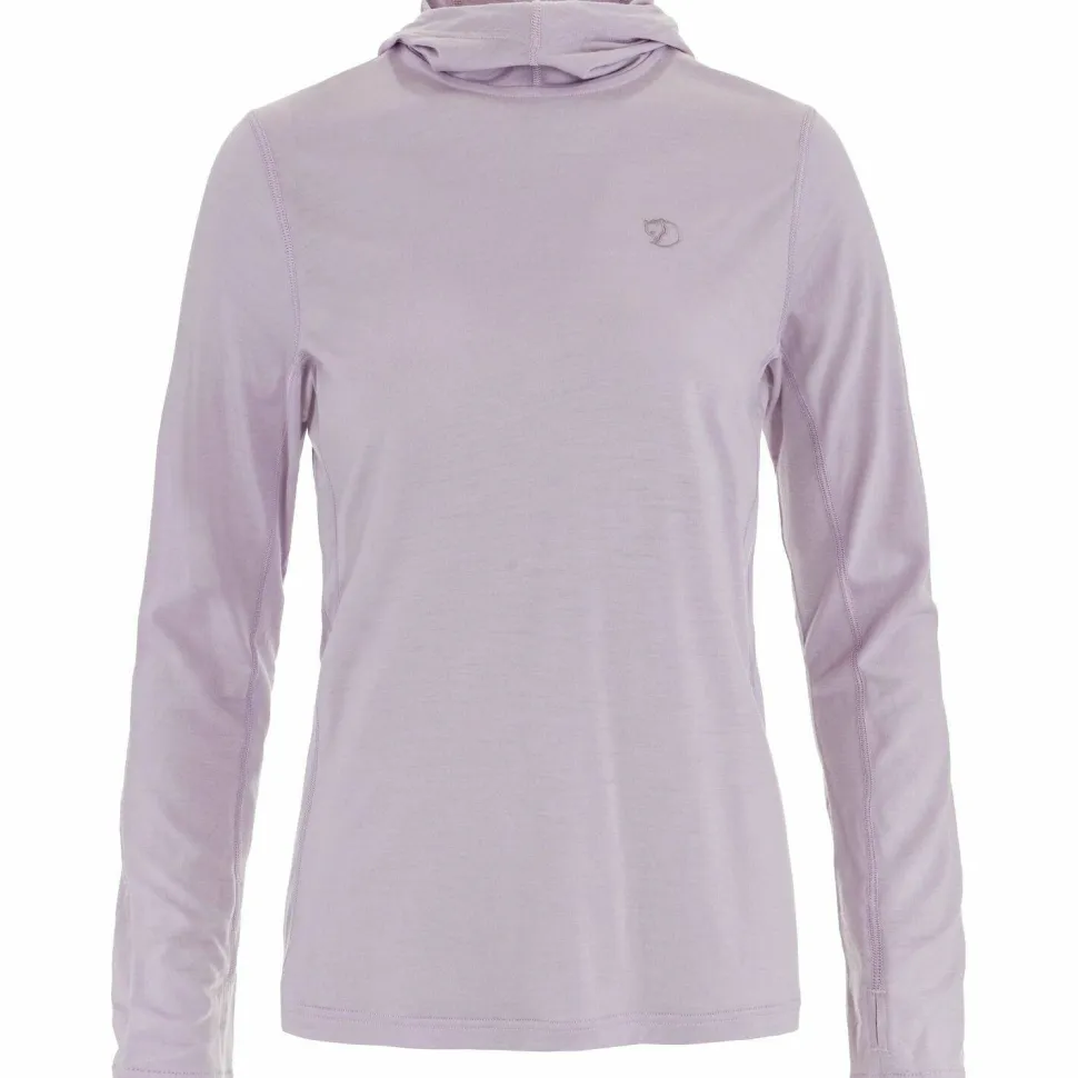 Fjällräven Women's Abisko Wool Hoodie Lavender Mist