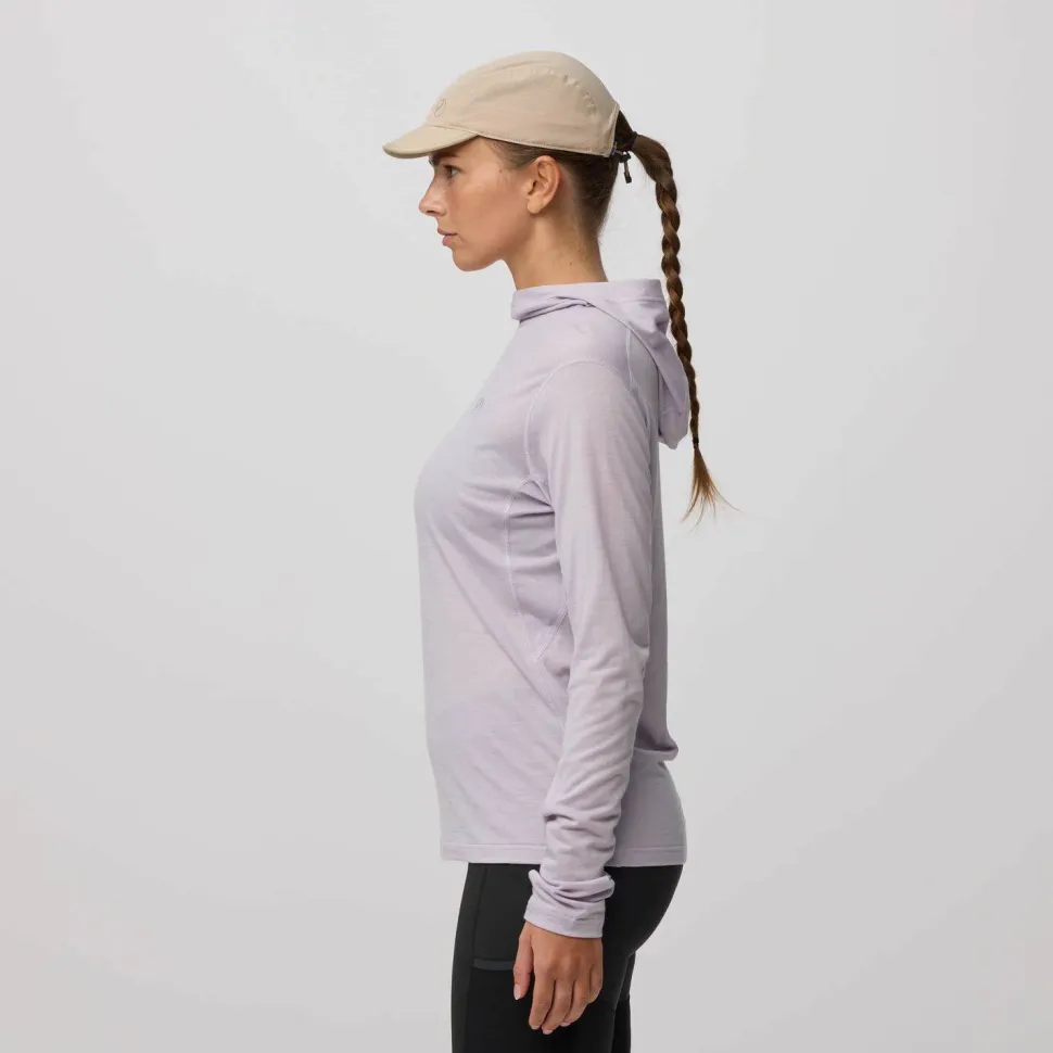 Fjällräven Women's Abisko Wool Hoodie Lavender Mist