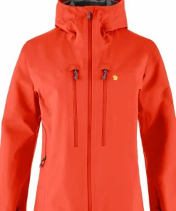 Fjällräven Women's Bergtagen GORE-TEX Pro Jacket Flame Orange Clearance