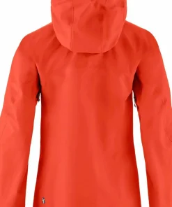 Fjällräven Women's Bergtagen GORE-TEX Pro Jacket Flame Orange Clearance