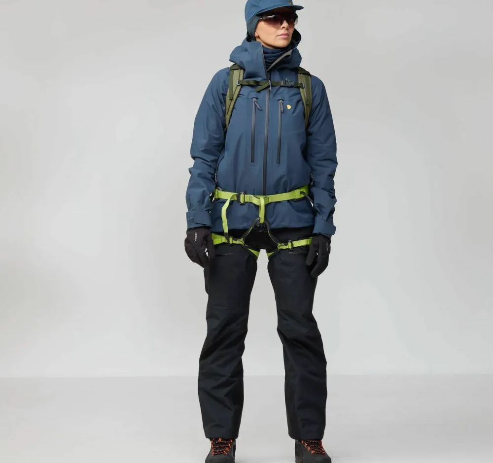Fjällräven Women's Bergtagen GORE-TEX Pro Trousers Mountain Blue Online
