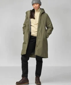 Fjällräven Women's Hc Hydratic Padded Parka Dark Navy