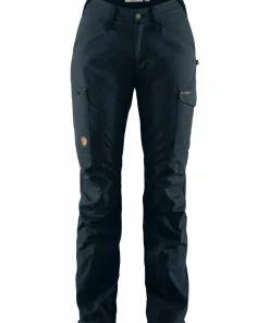 Fjällräven Women's Kaipak Trousers Curved Dark Navy Best