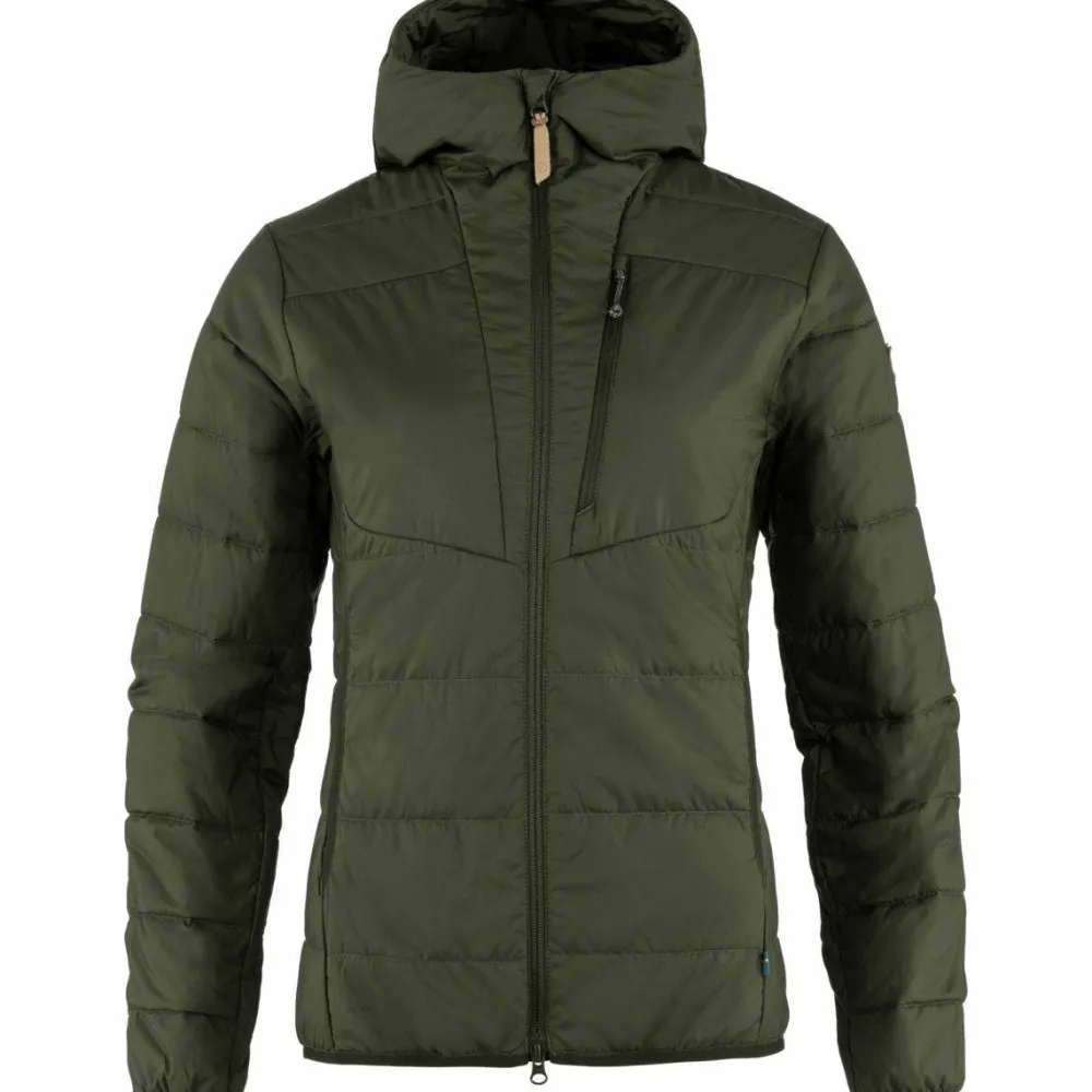 Online Women's Keb Padded Hoodie Damjackor
