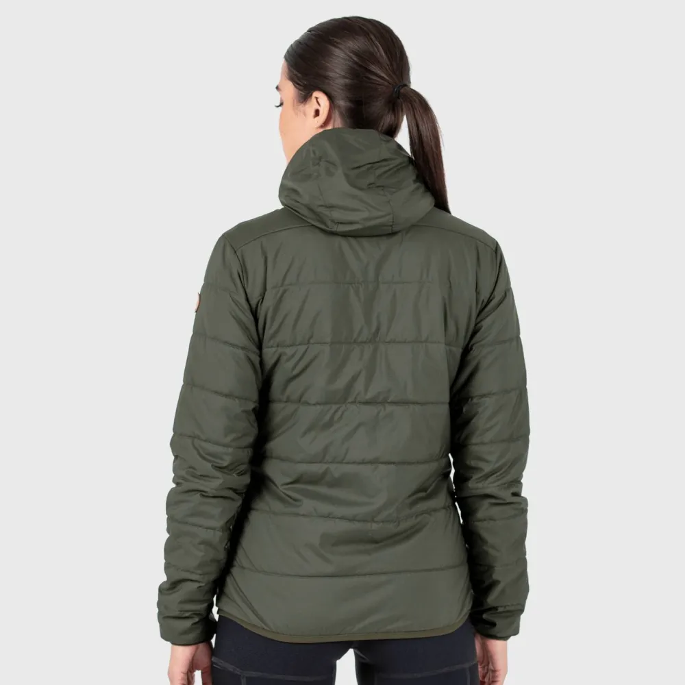 Online Women's Keb Padded Hoodie Damjackor
