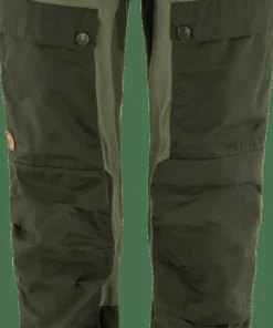 Fjällräven Women's Keb Trousers Curved Deep Forest-Laurel Green