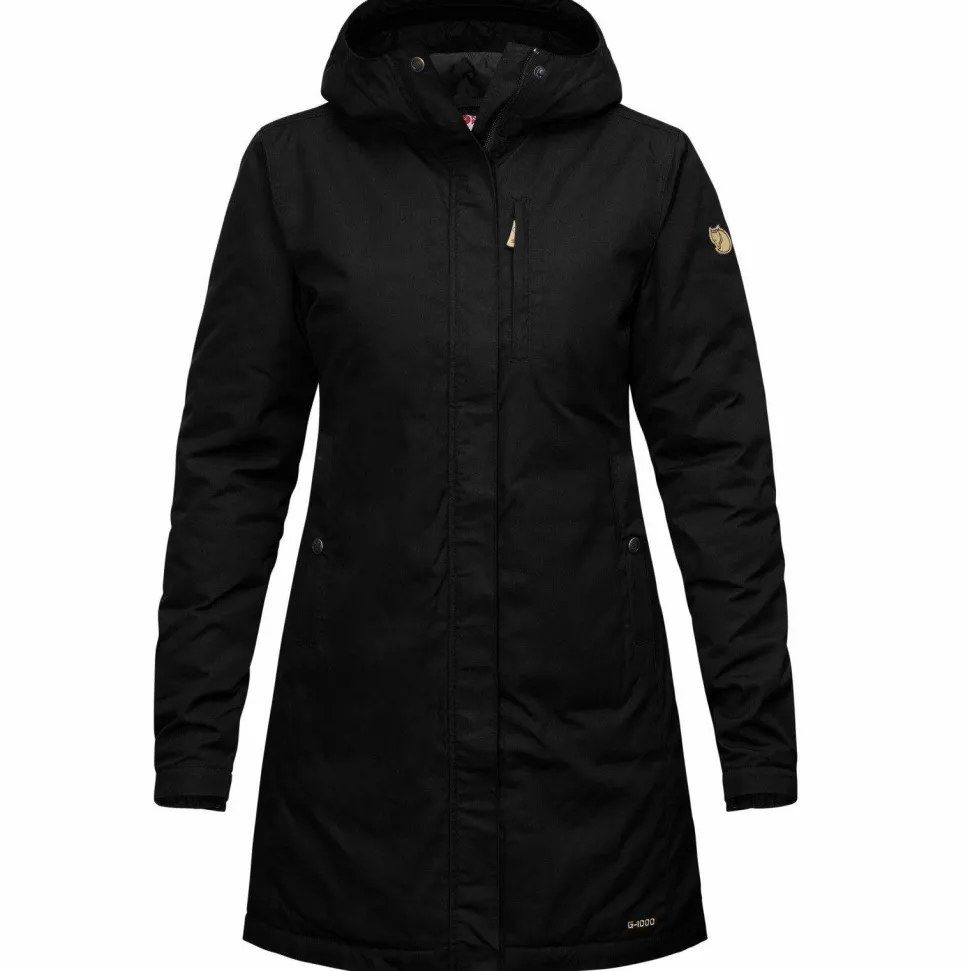 Fjällräven Women's Kiruna Padded Parka Black